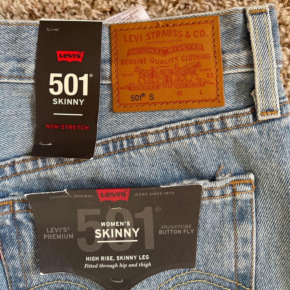 Levi 501 Skinny